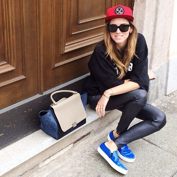 J BRAND Nicola Leather Moto Pants in Black - Picture 12 of 12